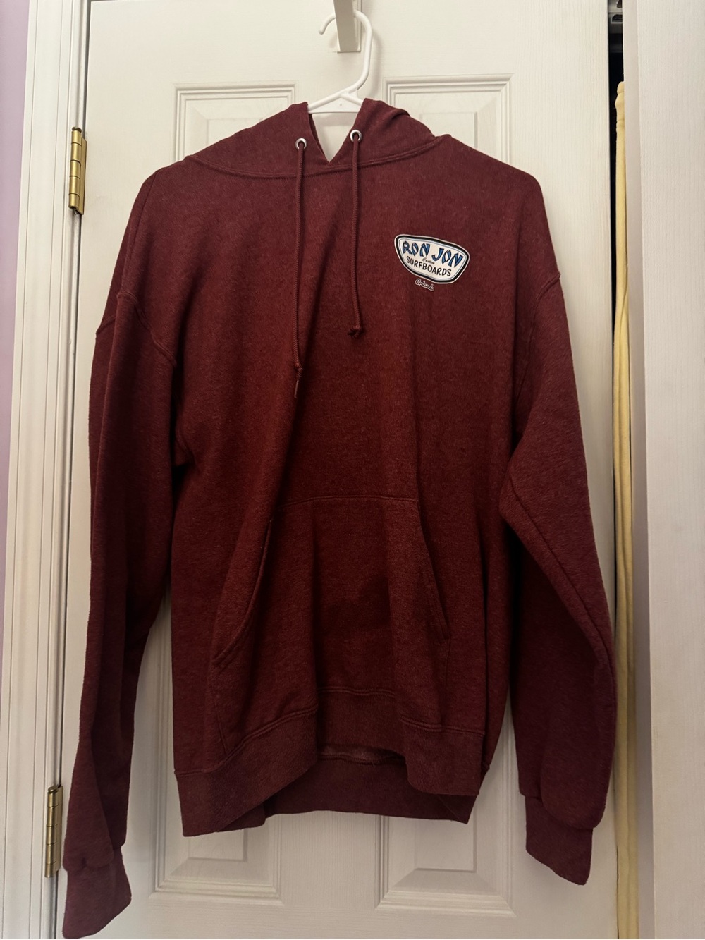 Ron Jon Maroon Pullover Hoodie for Men